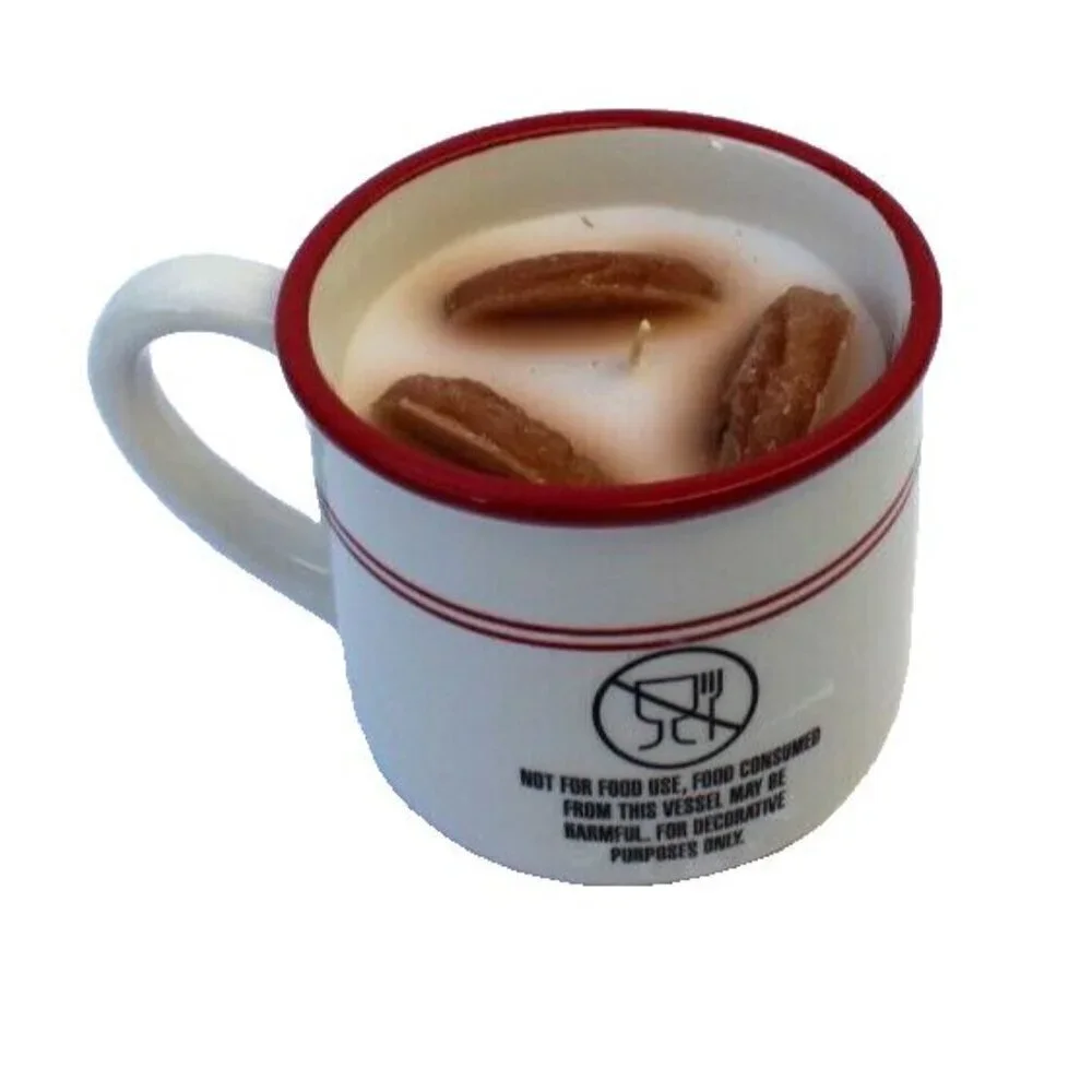 New Lrg Milk And Cookies Christmas Candle Food Chocolate Chip Mug Gift